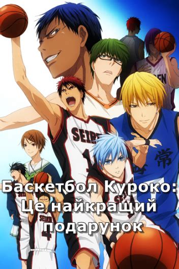 баскетбол аніме дивитися українською